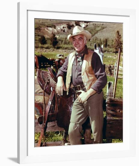 Lorne Greene - Bonanza-null-Framed Photo