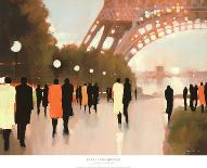 Parting on a Paris Street-Lorraine Christie-Art Print