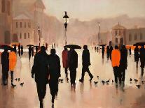 Parting on a Paris Street-Lorraine Christie-Art Print