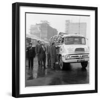 Lorry in Front of the New Spillers Animal Food Mill, Gainsborough, Lincolnshire, 1960-Michael Walters-Framed Photographic Print