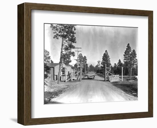 Los Alamos Checkpoint-null-Framed Photographic Print