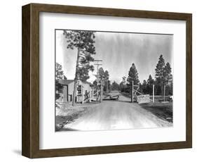 Los Alamos Checkpoint-null-Framed Photographic Print