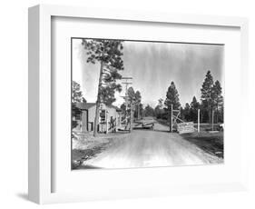 Los Alamos Checkpoint-null-Framed Photographic Print