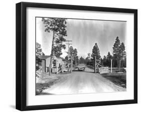 Los Alamos Checkpoint-null-Framed Photographic Print