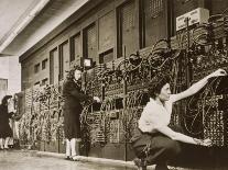 ENIAC, the Second Electronic Calculator-Los Alamos National Laboratory-Photographic Print