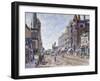 Los Angeles, 2Nd & Broadway-Stanton Manolakas-Framed Giclee Print