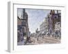 Los Angeles, 2Nd & Broadway-Stanton Manolakas-Framed Giclee Print