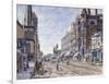 Los Angeles, 2Nd & Broadway-Stanton Manolakas-Framed Giclee Print