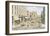 Los Angeles, 3Rd & Spring-Stanton Manolakas-Framed Giclee Print