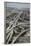 Los Angeles, Aerial of Judge Harry Pregerson Interchange and Highway-David Wall-Framed Photographic Print