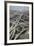 Los Angeles, Aerial of Judge Harry Pregerson Interchange and Highway-David Wall-Framed Photographic Print