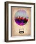 Los Angeles Air Balloon 2-NaxArt-Framed Art Print