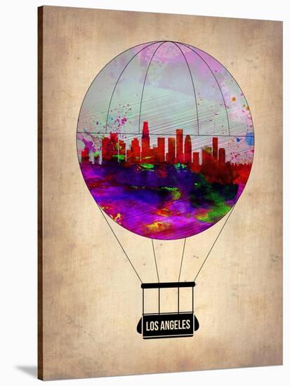 Los Angeles Air Balloon 2-NaxArt-Stretched Canvas