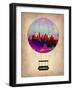 Los Angeles Air Balloon 2-NaxArt-Framed Art Print