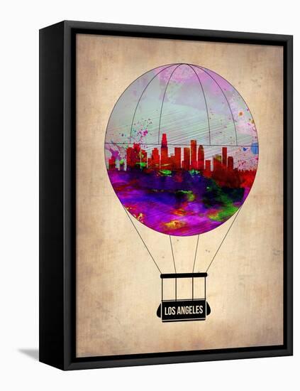 Los Angeles Air Balloon 2-NaxArt-Framed Stretched Canvas