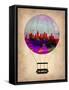 Los Angeles Air Balloon 2-NaxArt-Framed Stretched Canvas