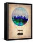 Los Angeles Air Balloon-NaxArt-Framed Stretched Canvas