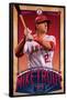Los Angeles Angels - M Trout 15-null-Framed Poster