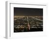 Los Angeles at Night, Los Angeles, California, United States of America, North America-Wendy Connett-Framed Photographic Print