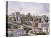 Los Angeles, Bunker Hill From Congretional Church Ca. 1898-Stanton Manolakas-Stretched Canvas