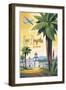 Los Angeles by Clipper-Kerne Erickson-Framed Premium Giclee Print