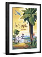 Los Angeles by Clipper-Kerne Erickson-Framed Premium Giclee Print