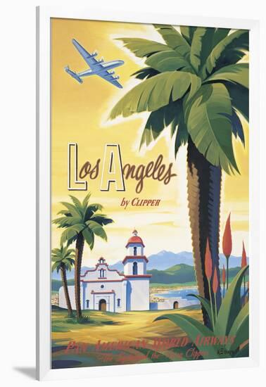 Los Angeles by Clipper-Kerne Erickson-Framed Giclee Print