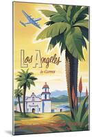 Los Angeles by Clipper-Kerne Erickson-Mounted Premium Giclee Print