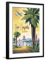 Los Angeles by Clipper-Kerne Erickson-Framed Giclee Print