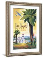 Los Angeles by Clipper-Kerne Erickson-Framed Giclee Print