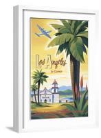 Los Angeles by Clipper-Kerne Erickson-Framed Giclee Print