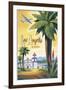 Los Angeles by Clipper-Kerne Erickson-Framed Giclee Print