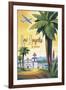 Los Angeles by Clipper-Kerne Erickson-Framed Art Print