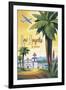 Los Angeles by Clipper-Kerne Erickson-Framed Art Print