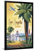 Los Angeles by Clipper-Kerne Erickson-Framed Art Print