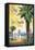 Los Angeles by Clipper-Kerne Erickson-Framed Stretched Canvas