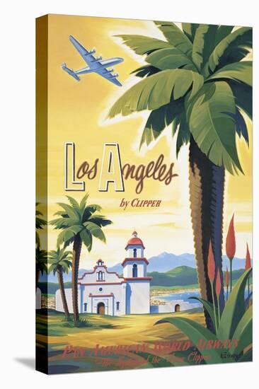 Los Angeles by Clipper-Kerne Erickson-Stretched Canvas