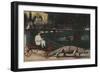 Los Angeles, CA - California Alligator Farm-Lantern Press-Framed Art Print