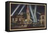 Los Angeles, CA - Fox Carthay Circle Theatre View-Lantern Press-Framed Stretched Canvas