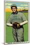 Los Angeles, CA, Los Angeles Pacific Coast League, Nagle, Baseball Card-Lantern Press-Mounted Art Print