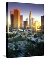 Los Angeles, CA-Mitch Diamond-Stretched Canvas