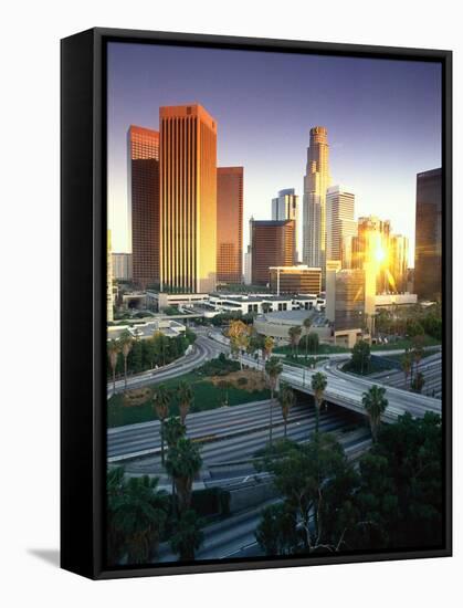 Los Angeles, CA-Mitch Diamond-Framed Stretched Canvas