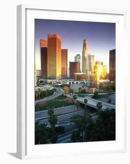 Los Angeles, CA-Mitch Diamond-Framed Photographic Print