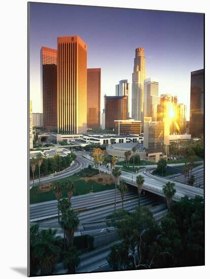 Los Angeles, CA-Mitch Diamond-Mounted Photographic Print