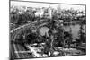Los Angeles, California - Aerial View of Gen Douglas Mac Arthur Park-Lantern Press-Mounted Art Print