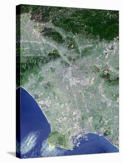 Los Angeles, California, And Its Metropolitan Area-Stocktrek Images-Stretched Canvas