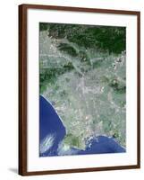 Los Angeles, California, And Its Metropolitan Area-Stocktrek Images-Framed Photographic Print