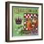 Los Angeles, California, Chess Queen Brand Citrus Label-Lantern Press-Framed Art Print