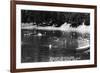 Los Angeles, California - Crystal Lake Recreation Camp-Lantern Press-Framed Art Print