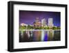 Los Angeles, California Downtown Skyline.-SeanPavonePhoto-Framed Photographic Print